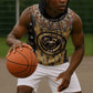Printed Mud Cloth and Adinkra Symbol Sleeveless Hoodie - African Pride