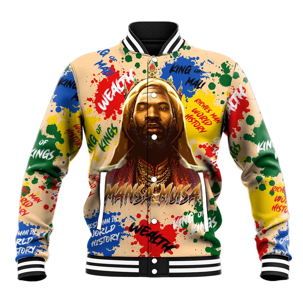 King Of Kings Mansa Musa Baseball Jacket DT02