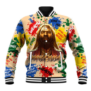 King Of Kings Mansa Musa Baseball Jacket DT02