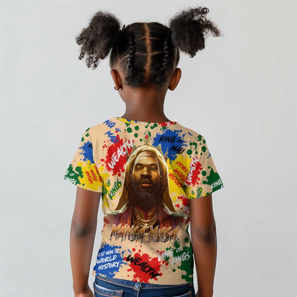 King Of Kings Mansa Musa Kid T shirt