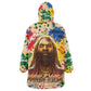 King Of Kings Mansa Musa KId Wearable Blanket Hoodie