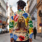 King Of Kings Mansa Musa Long Sleeve Button Shirt