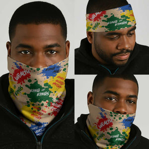 King Of Kings Mansa Musa Neck Gaiter - African Pride