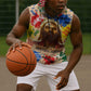 King Of Kings Mansa Musa Sleeveless Hoodie - African Pride