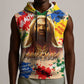 King Of Kings Mansa Musa Sleeveless Hoodie - African Pride
