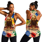 King Of Kings Mansa Musa Women Racerback Tank