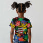 Never Apologize For Being Black Kid T shirt
