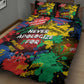 Never Apologize For Being Black Quilt Bed Set