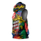 Never Apologize For Being Black Sleeveless Hoodie - African Pride
