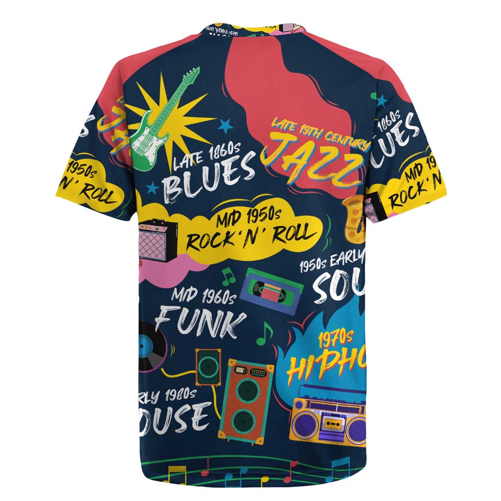 Music That Makes Us Proud African Rugby Jersey Black People