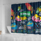 Music That Makes Us Proud African Shower Curtain Black People