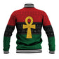 Pan African Ankh Baseball Jacket Egyptian Cross DT02