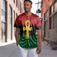 Pan African Ankh Baseball Jersey Egyptian Cross