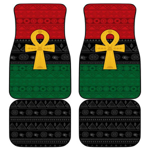 Pan African Ankh Car Mats Egyptian Cross