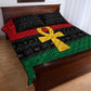 Pan African Ankh Quilt Bed Set Egyptian Cross
