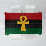 Pan African Ankh Tablecloth Egyptian Cross