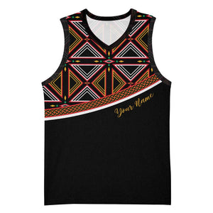 Personalized Bamenda African Basketball Jersey Atoghu Cameroon Print - African Pride