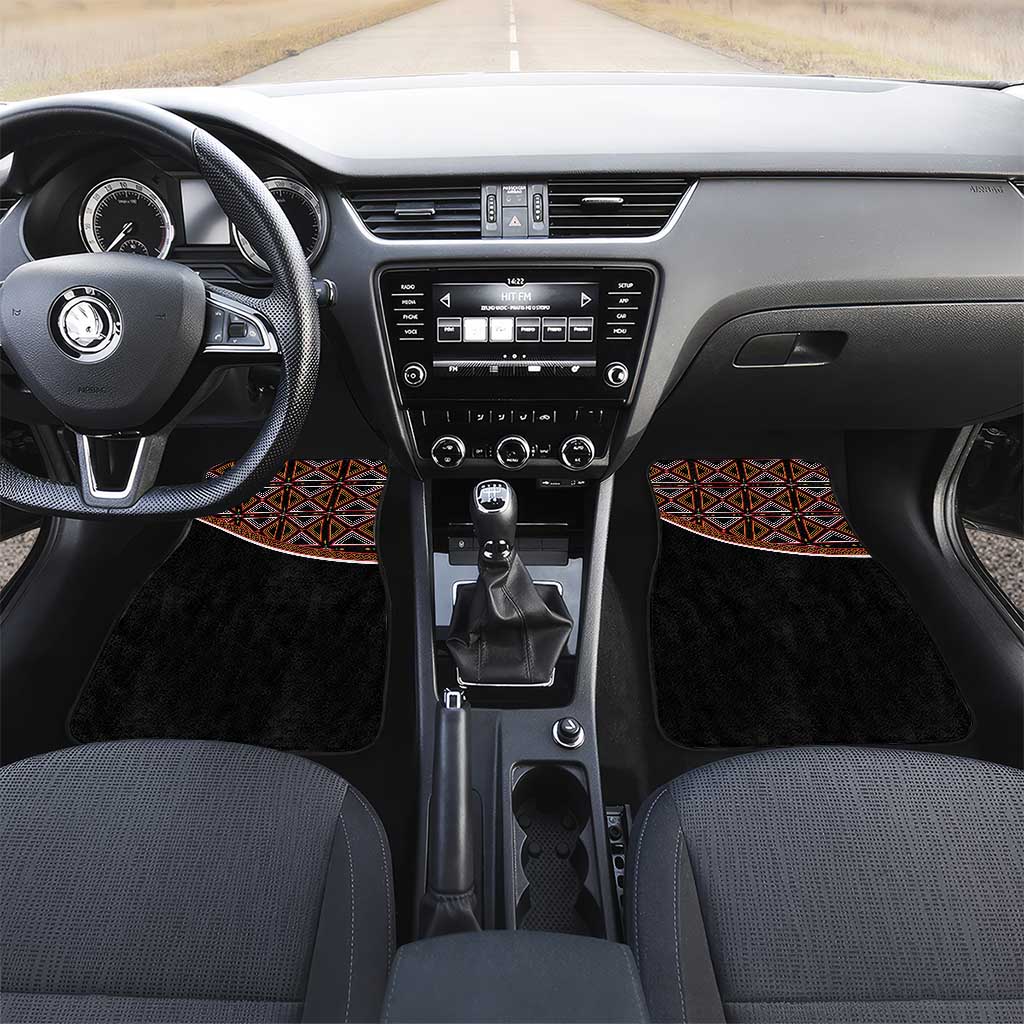 Personalized Bamenda African Car Mats Atoghu Cameroon Print
