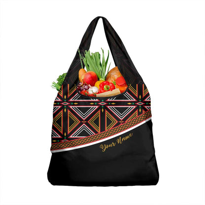 Personalized Bamenda African Grocery Bag Atoghu Cameroon Print DT02