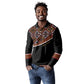 Personalized Bamenda African Long Sleeve Polo Shirt Atoghu Cameroon Print