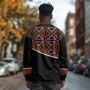 Personalized Bamenda African Long Sleeve Shirt Atoghu Cameroon Print DT02