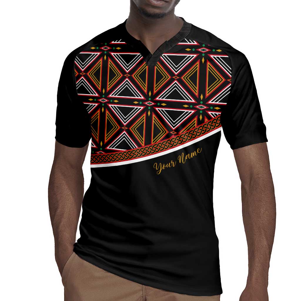 Personalized Bamenda African Rugby Jersey Atoghu Cameroon Print
