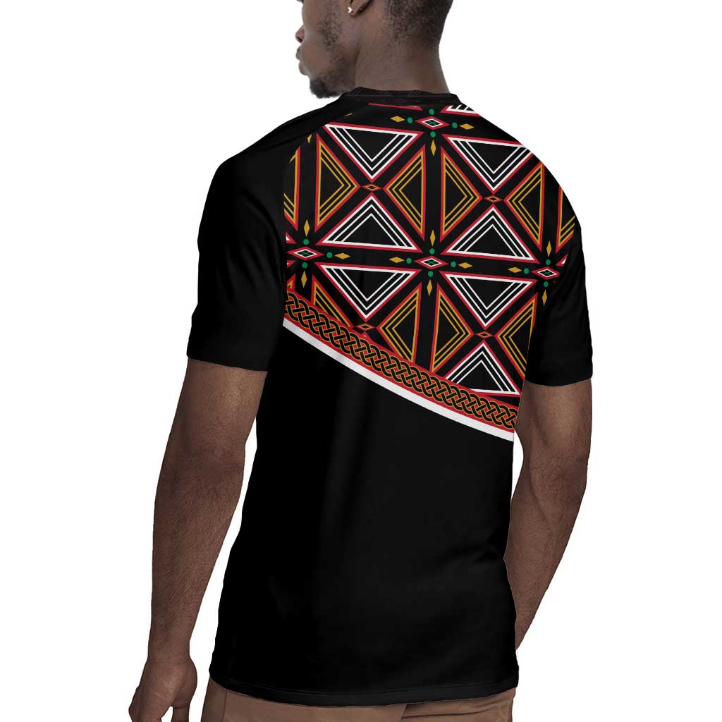 Personalized Bamenda African Rugby Jersey Atoghu Cameroon Print