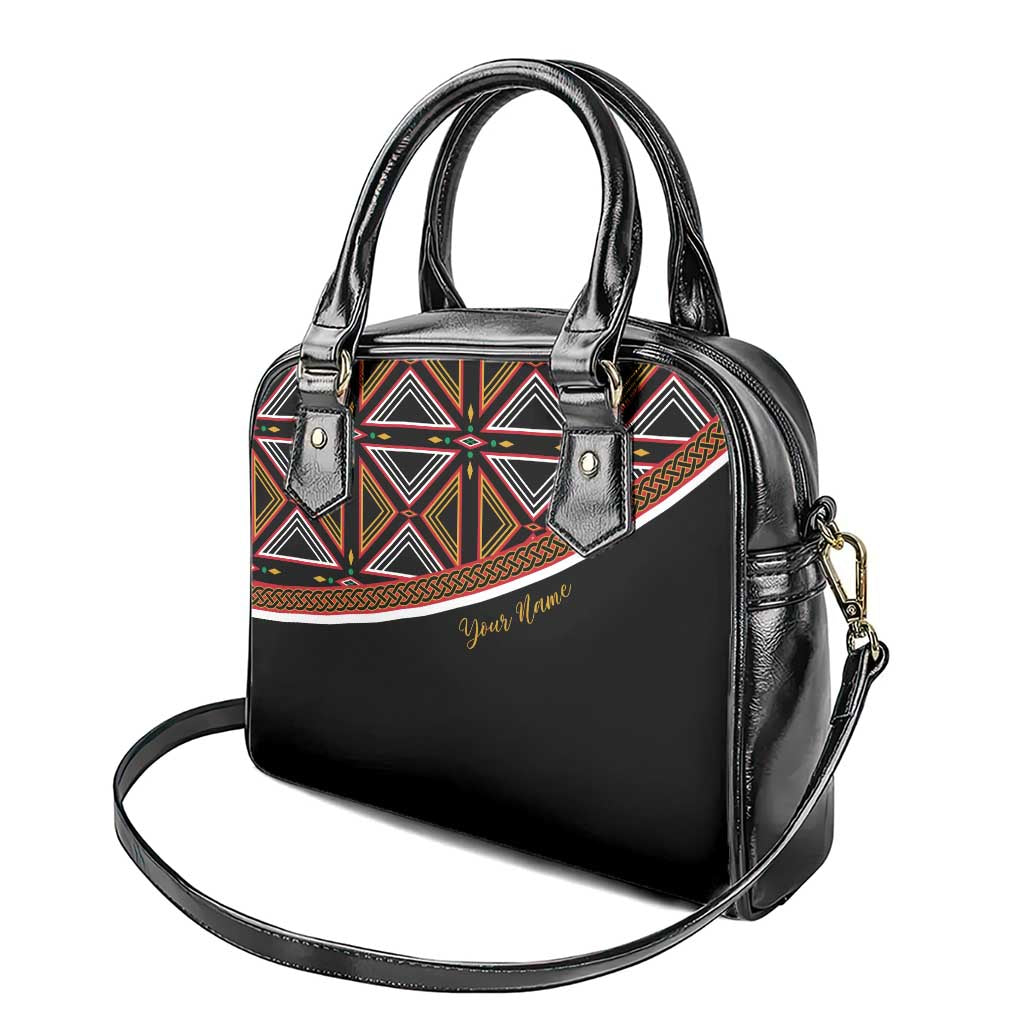 Personalized Bamenda African Shoulder Handbag Atoghu Cameroon Print