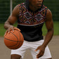 Personalized Bamenda African Sleeveless Hoodie Atoghu Cameroon Print - African Pride