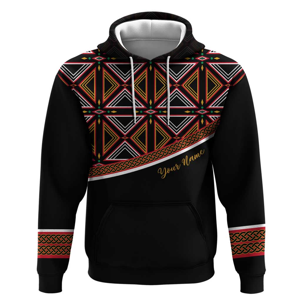 Personalized Bamenda African Zip Hoodie Atoghu Cameroon Print