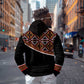 Personalized Bamenda African Zip Hoodie Atoghu Cameroon Print