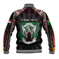 Personalized Sudan Roots Baseball Jacket African Pride in Fingerprint and Tribal Colors