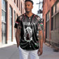 Personalized Sudan Roots Baseball Jersey African Pride in Fingerprint and Tribal Colors