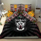 Sudan Roots Bedding Set African Pride in Fingerprint and Tribal Colors