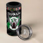 Sudan Roots 4 in 1 Can Cooler Tumbler African Pride in Fingerprint and Tribal Colors