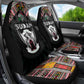 Sudan Roots Car Seat Cover African Pride in Fingerprint and Tribal Colors