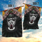 Sudan Roots Garden Flag African Pride in Fingerprint and Tribal Colors