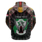 Personalized Sudan Roots Hoodie African Pride in Fingerprint and Tribal Colors