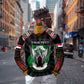 Personalized Sudan Roots Hoodie African Pride in Fingerprint and Tribal Colors
