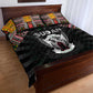 Sudan Roots Quilt Bed Set African Pride in Fingerprint and Tribal Colors
