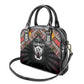 Sudan Roots Shoulder Handbag African Pride in Fingerprint and Tribal Colors