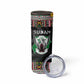 Sudan Roots Skinny Tumbler African Pride in Fingerprint and Tribal Colors
