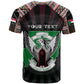 Personalized Sudan Roots T shirt African Pride in Fingerprint and Tribal Colors