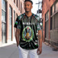 Personalized Djibouti Roots Baseball Jersey African Pride in Fingerprint and Tribal Colors