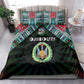 Djibouti Roots Bedding Set African Pride in Fingerprint and Tribal Colors
