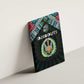 Djibouti Roots Canvas Wall Art African Pride in Fingerprint and Tribal Colors