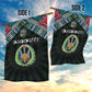 Djibouti Roots Garden Flag African Pride in Fingerprint and Tribal Colors