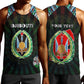 Personalized Djibouti Roots Men Tank Top African Pride in Fingerprint and Tribal Colors