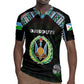 Personalized Djibouti Roots Rugby Jersey African Pride in Fingerprint and Tribal Colors