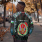 Personalized Djibouti Roots Sweatshirt African Pride in Fingerprint and Tribal Colors